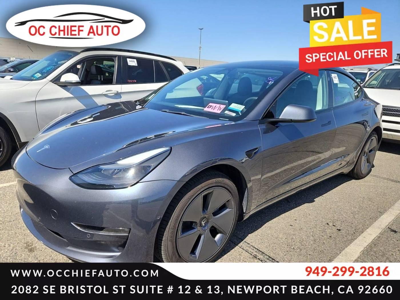 2022 Tesla Model 3 Long Range — Sedan — 28,038 mi — Newport Beach, CA