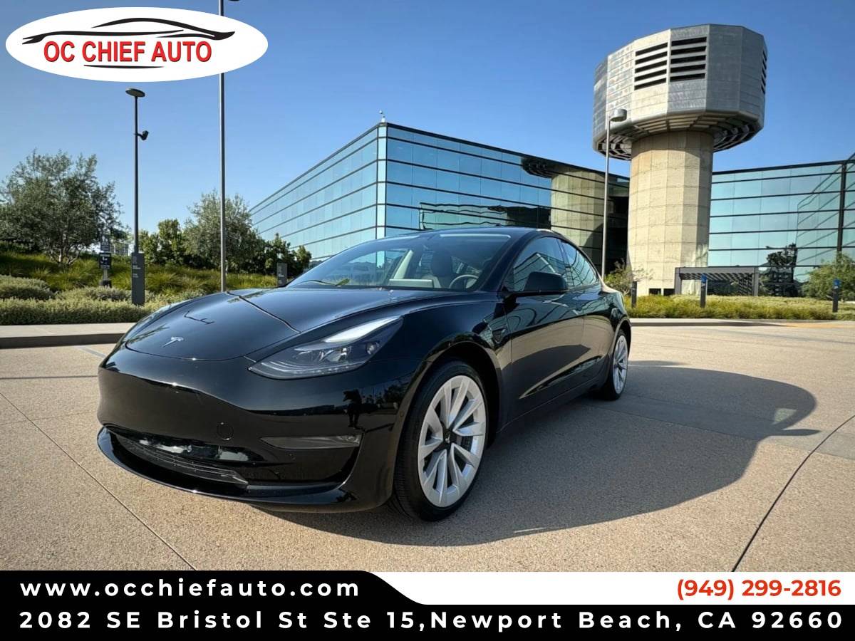 2022 Tesla Model 3 Long Range — Sedan — 36,523 mi — Newport Beach, CA