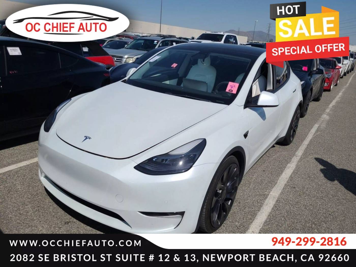 2022 Tesla Model Y Performance — SUV — 23,708 mi — Newport Beach, CA