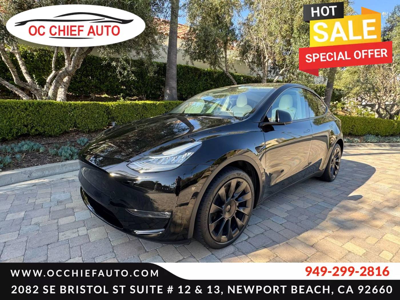 2022 Tesla Model Y Long Range — SUV — 34,215 mi — Newport Beach, CA