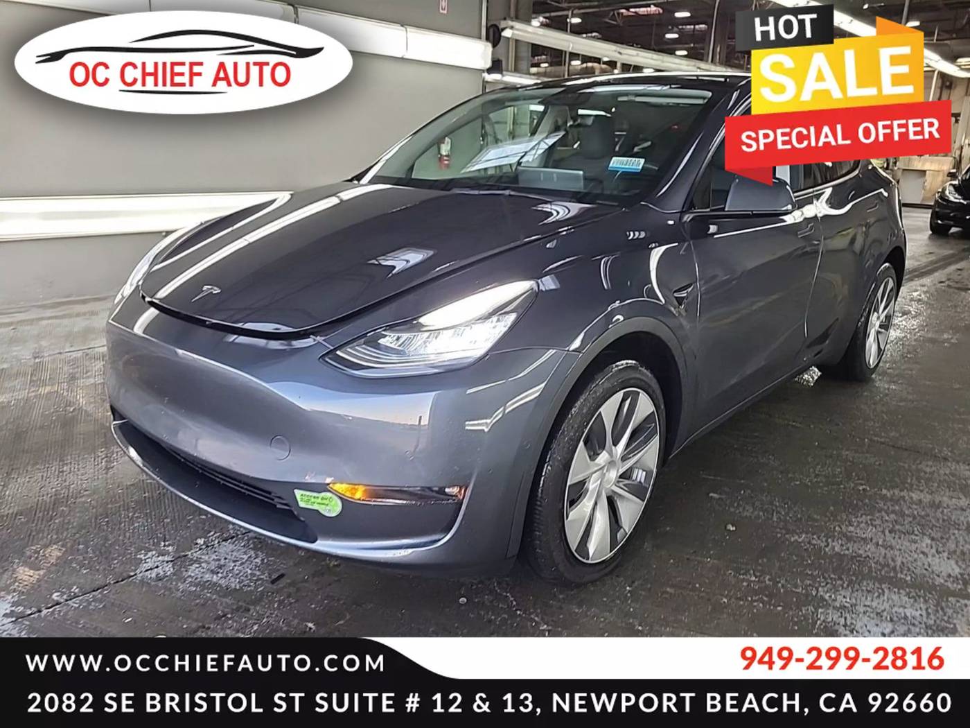 2022 Tesla Model Y Long Range — SUV — 26,885 mi — Newport Beach, CA