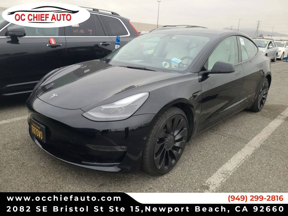 2022 Tesla Model 3 Performance — Sedan — 28,008 mi — Newport Beach, CA