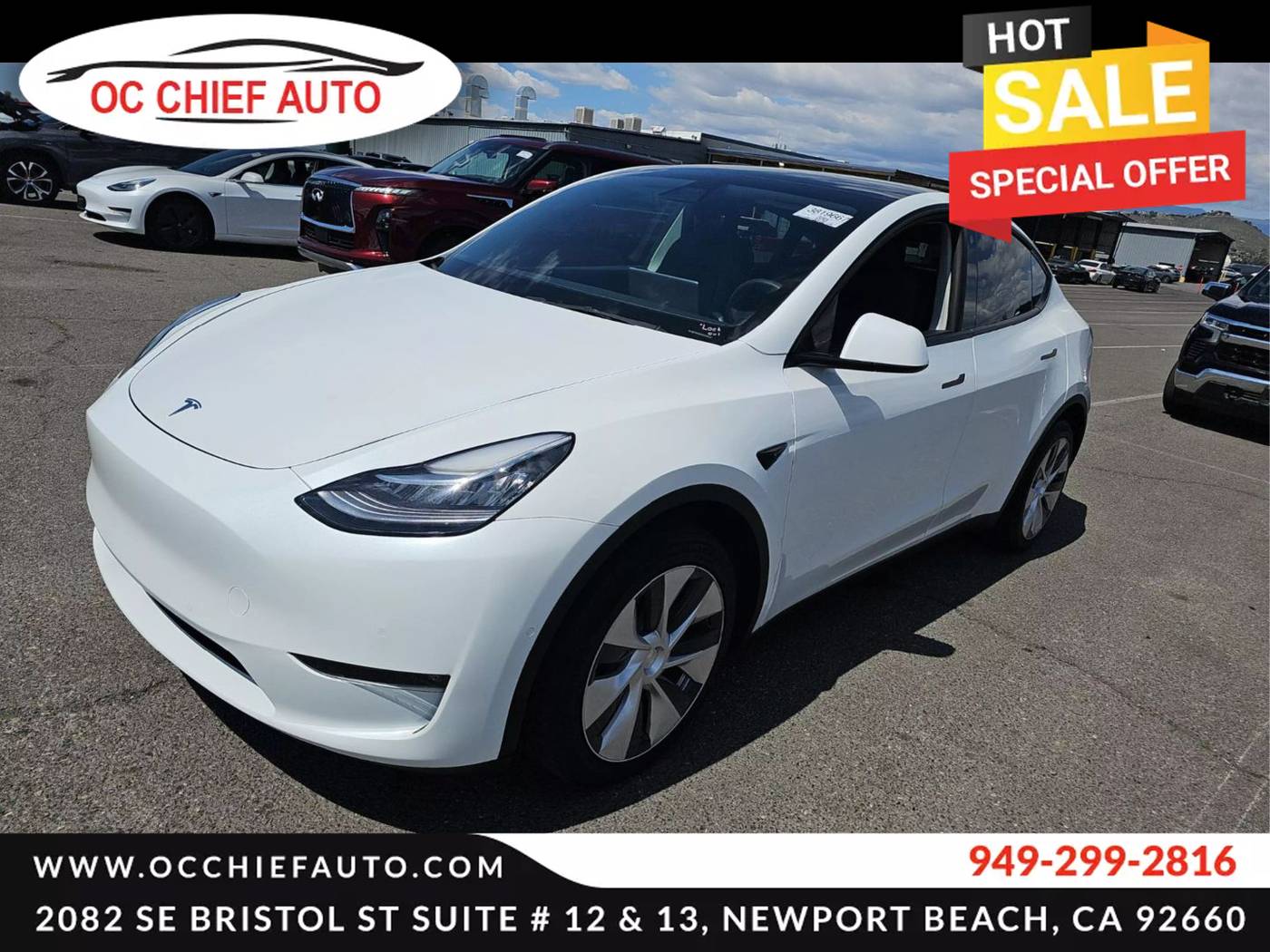 2022 Tesla Model Y Long Range — SUV — 35,834 mi — Newport Beach, CA