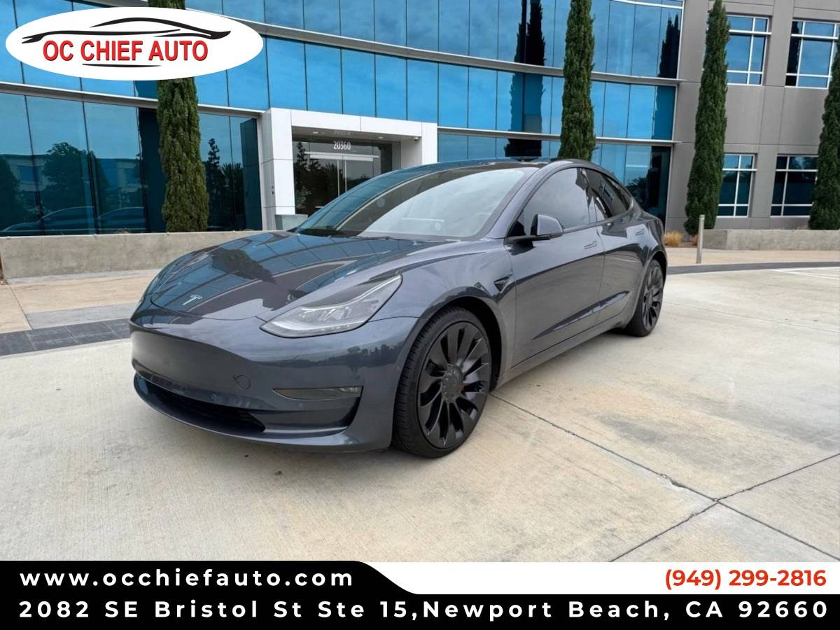 2022 Tesla Model 3 Performance — Sedan — 27,123 mi — Newport Beach, CA