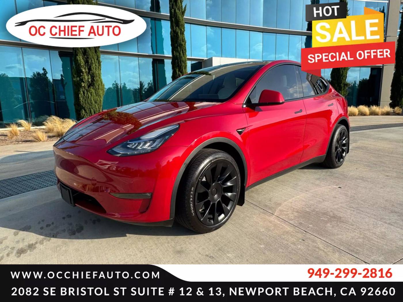 2022 Tesla Model Y Long Range — SUV — 29,127 mi — Newport Beach, CA