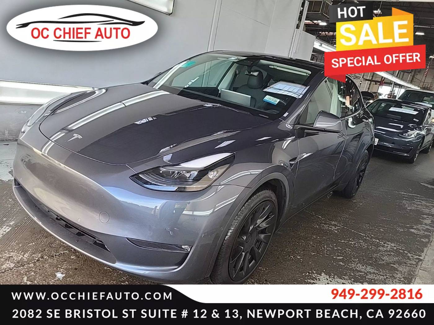 2022 Tesla Model Y Long Range — SUV — 22,740 mi — Newport Beach, CA