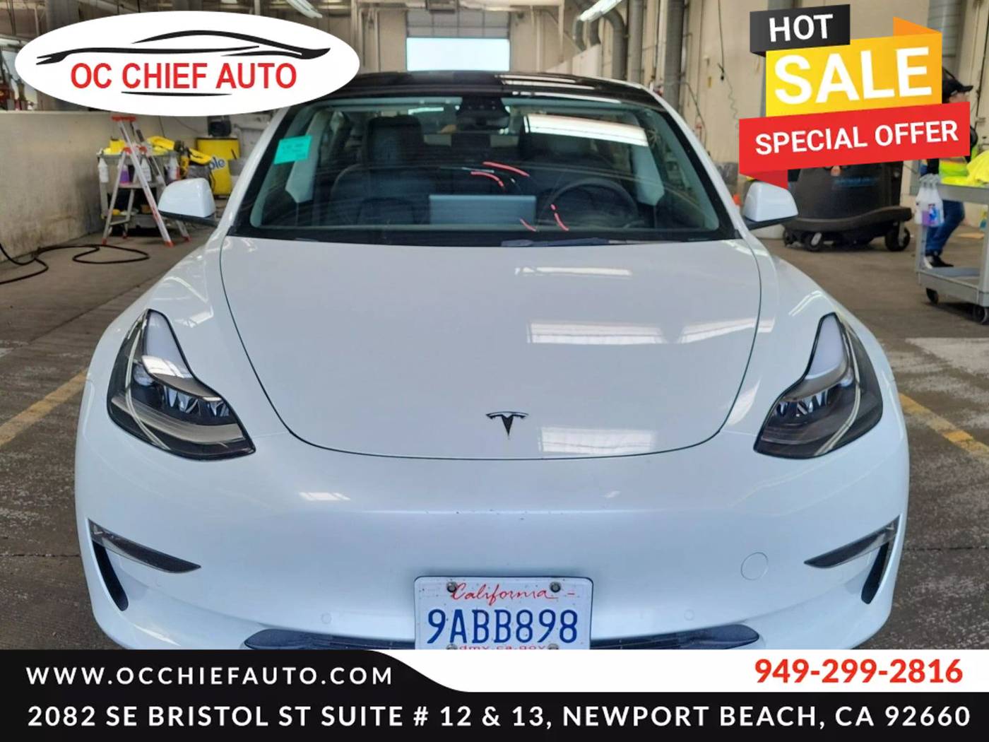 2022 Tesla Model 3 Long Range — Sedan — 27,954 mi — Newport Beach, CA