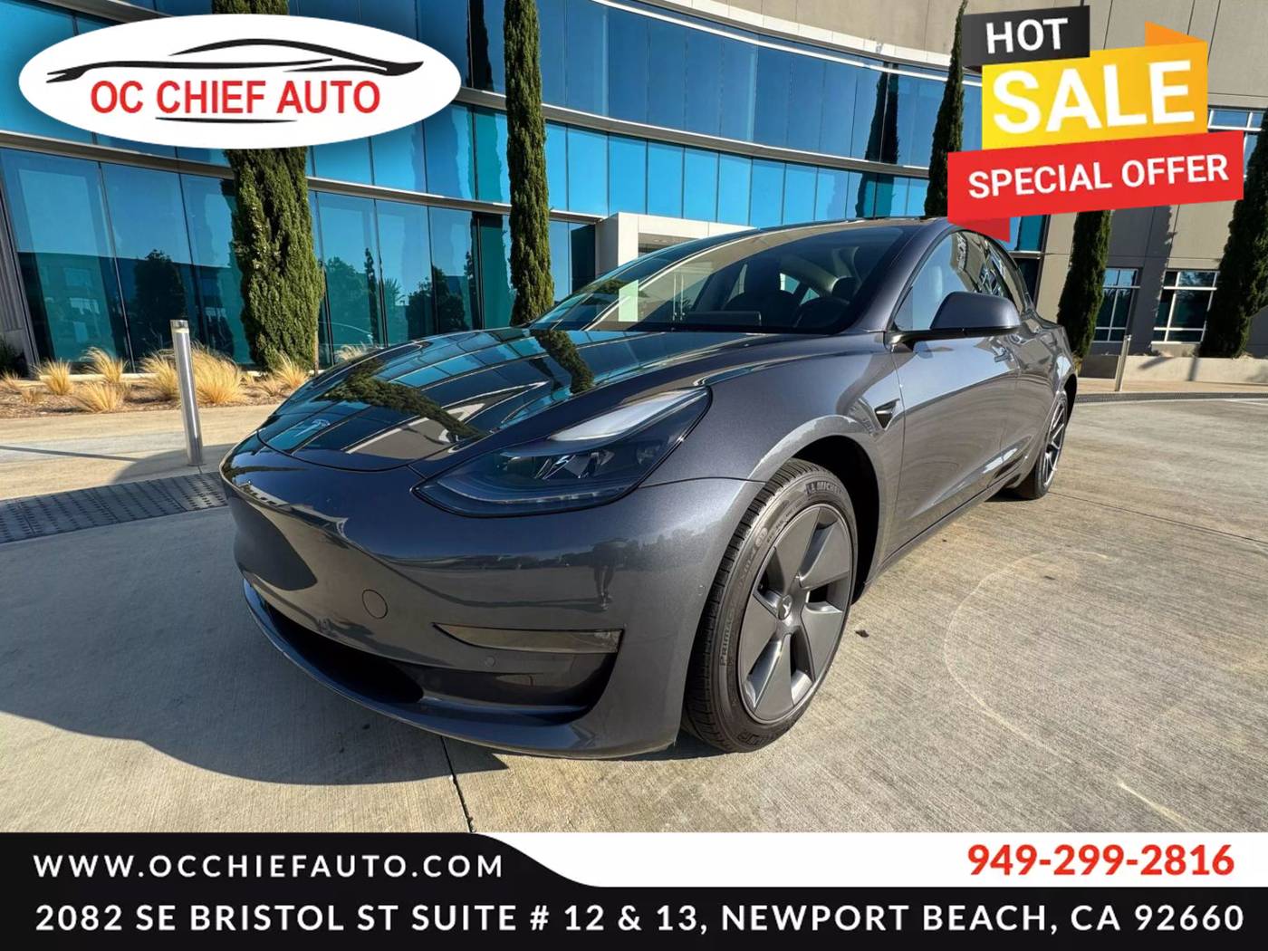 2022 Tesla Model 3 Long Range — Sedan — 31,917 mi — Newport Beach, CA