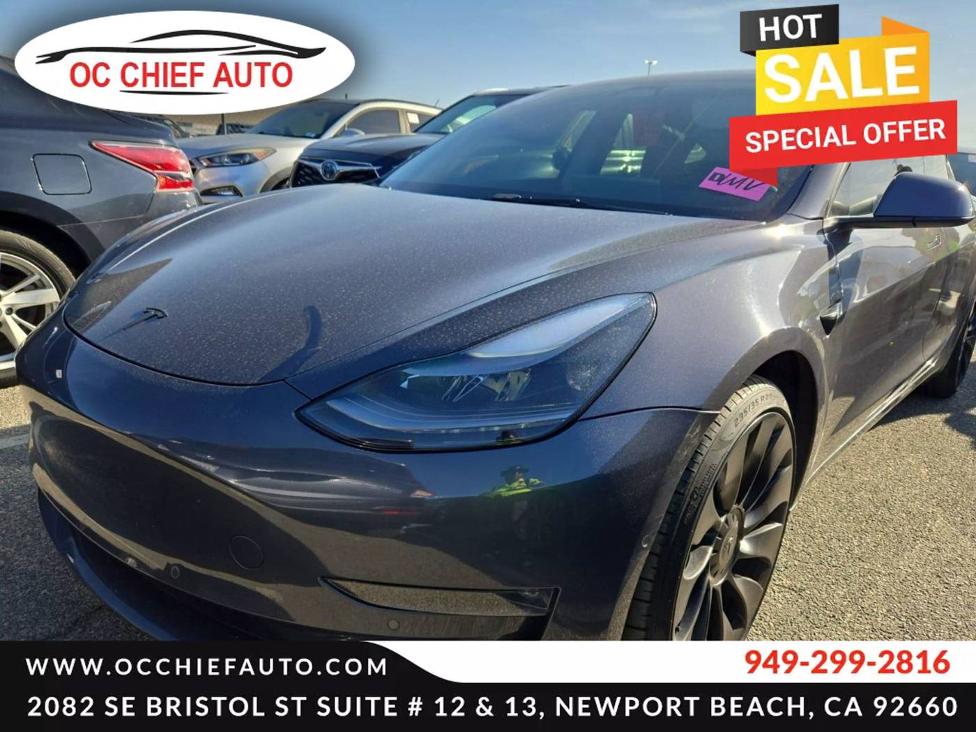 2022 Tesla Model 3 Performance — Sedan — 28,139 mi — Newport Beach, CA