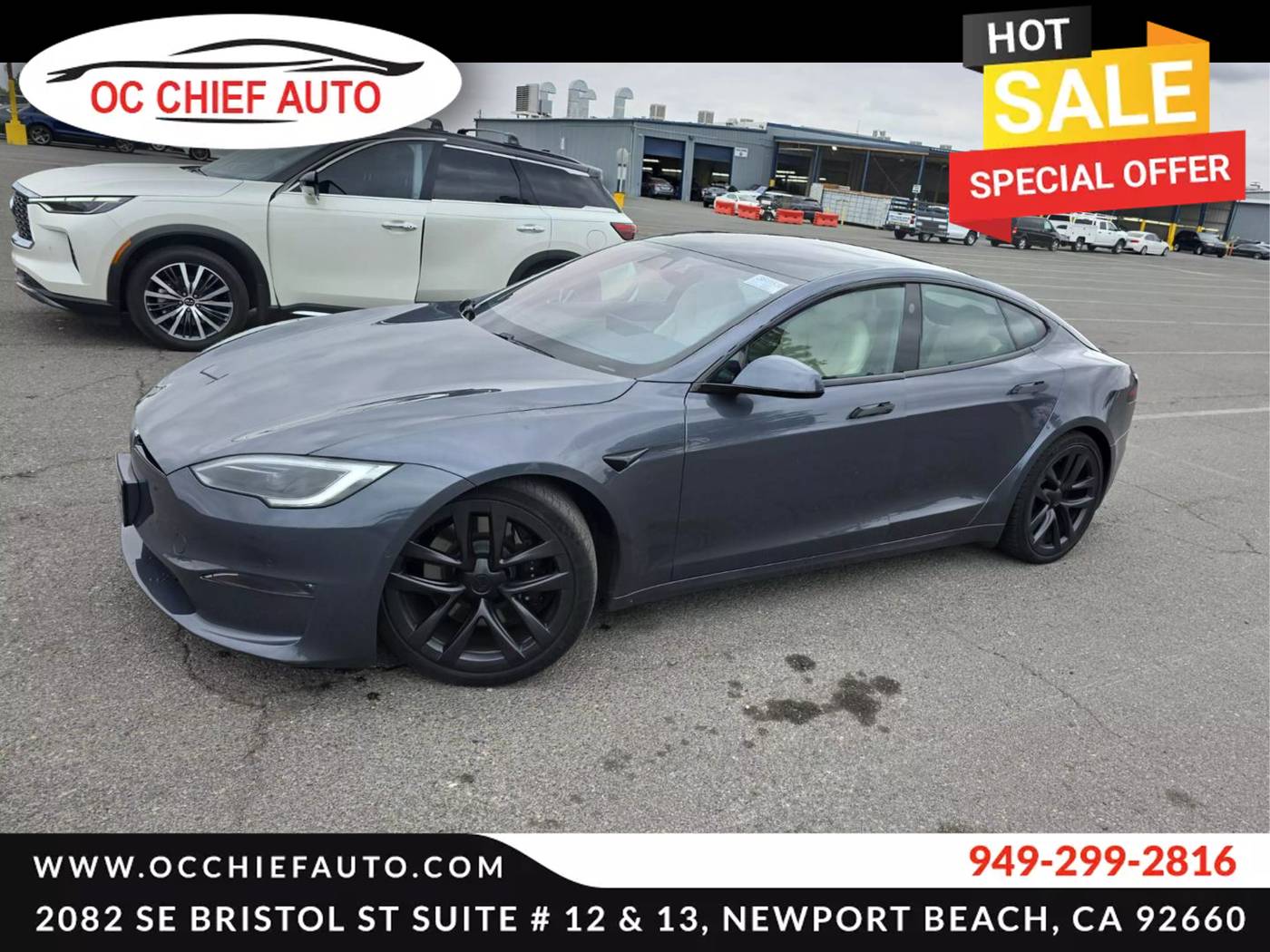 2022 Tesla Model S Long Range — Hatchback — 20,095 mi — Newport Beach, CA