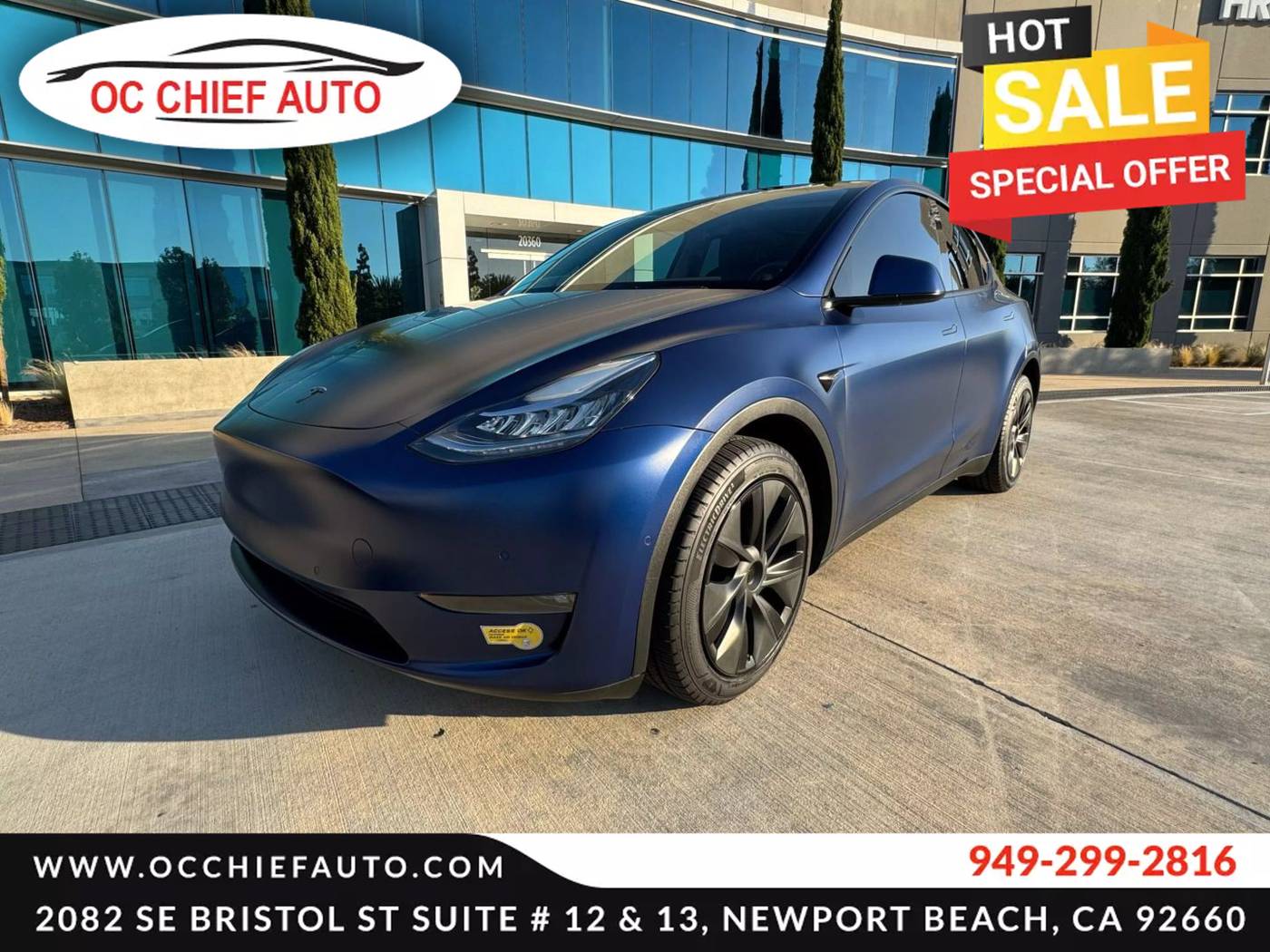 2022 Tesla Model Y Long Range — SUV — 38,543 mi — Newport Beach, CA