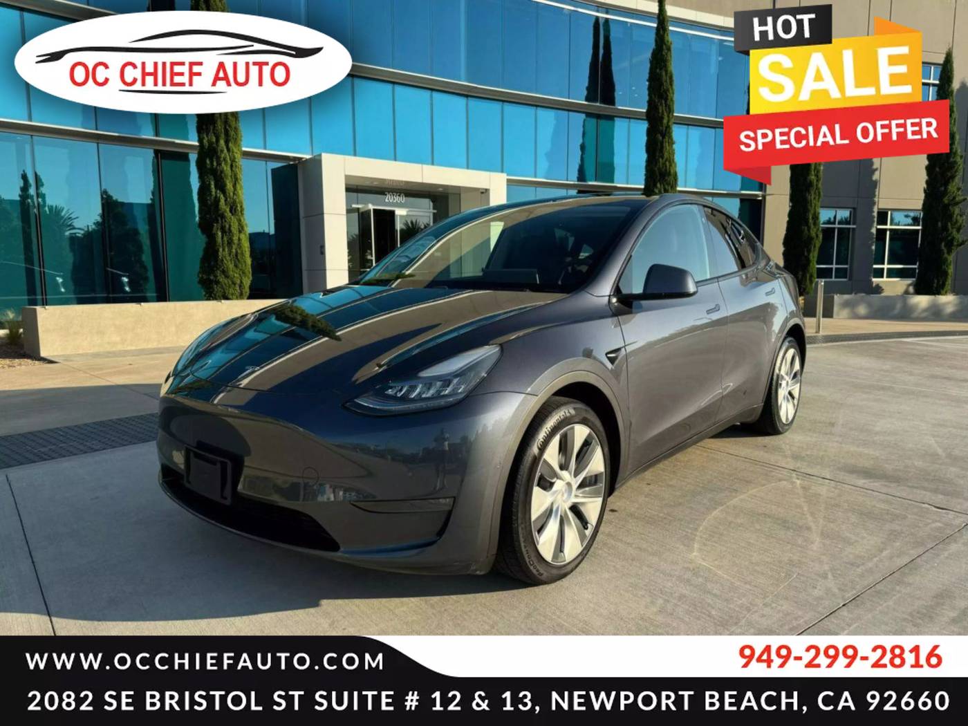 2021 Tesla Model Y Long Range — SUV — 22,939 mi — Newport Beach, CA