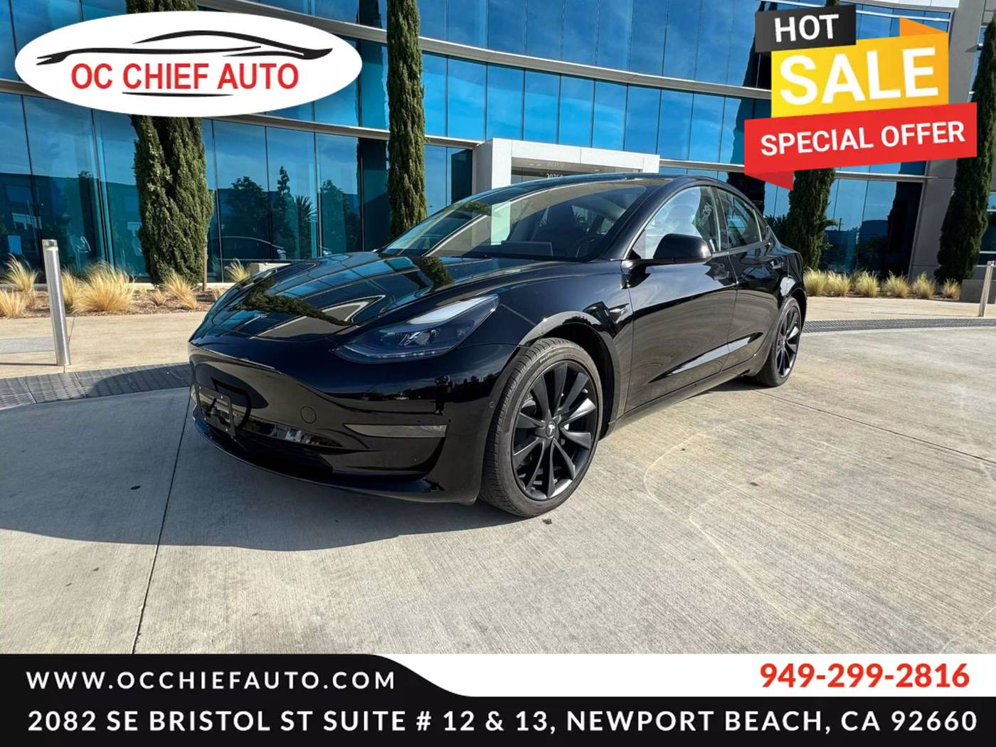 2022 Tesla Model 3 Long Range — Sedan — 29,468 mi — Newport Beach, CA