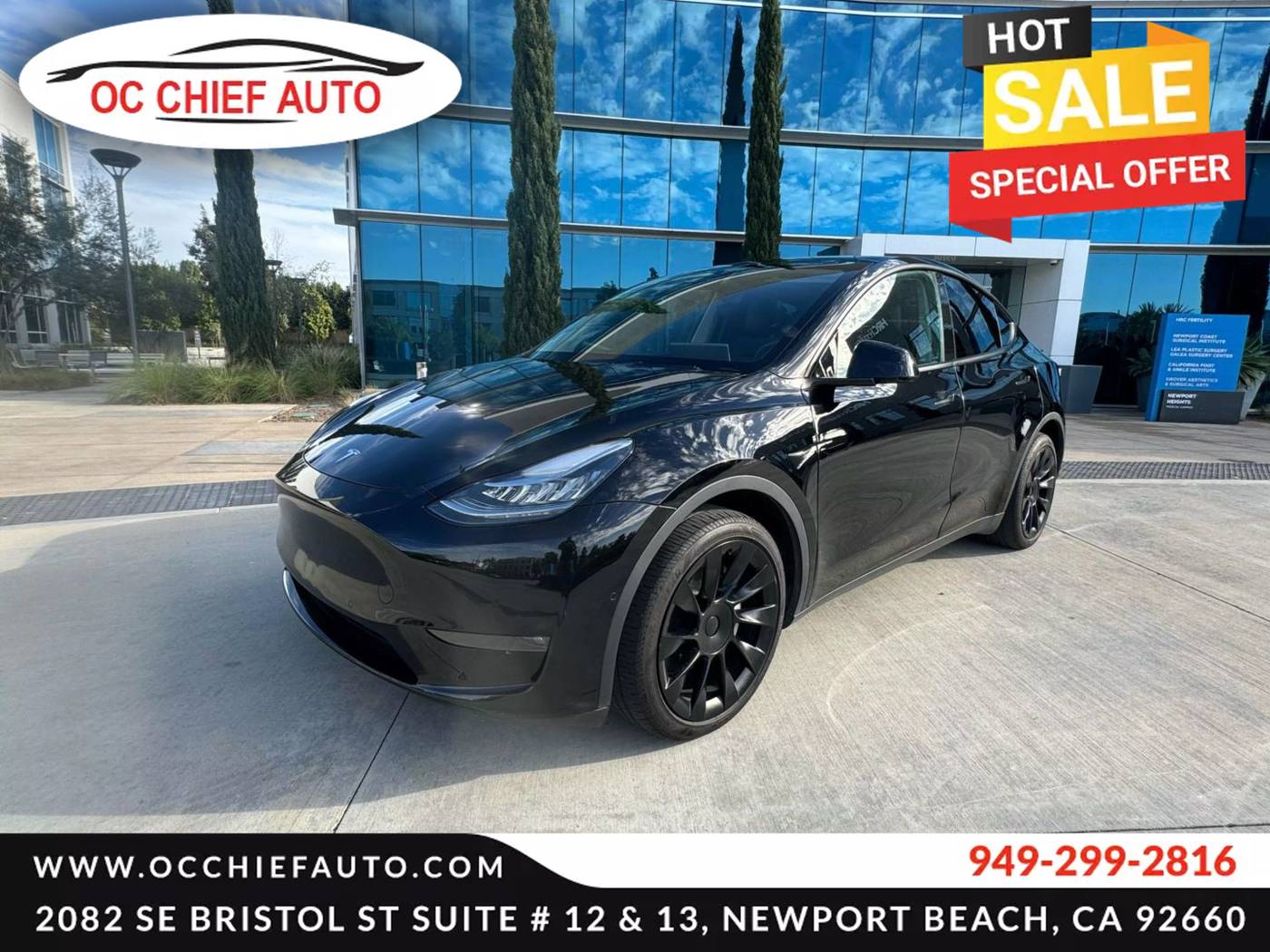 2022 Tesla Model Y Long Range — SUV — 21,006 mi — Newport Beach, CA