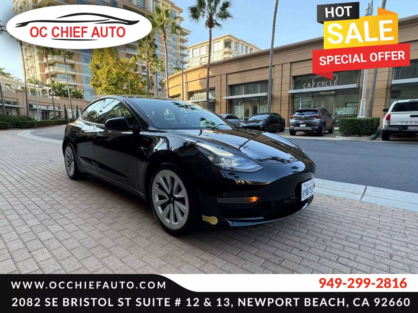 2022 Tesla Model 3 Long Range — Sedan — 19,487 mi — Newport Beach, CA