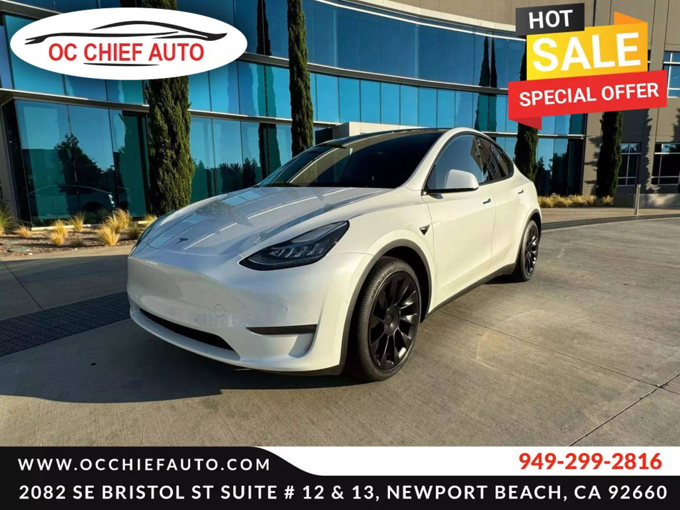 2022 Tesla Model Y Long Range — SUV — 34,362 mi — Newport Beach, CA