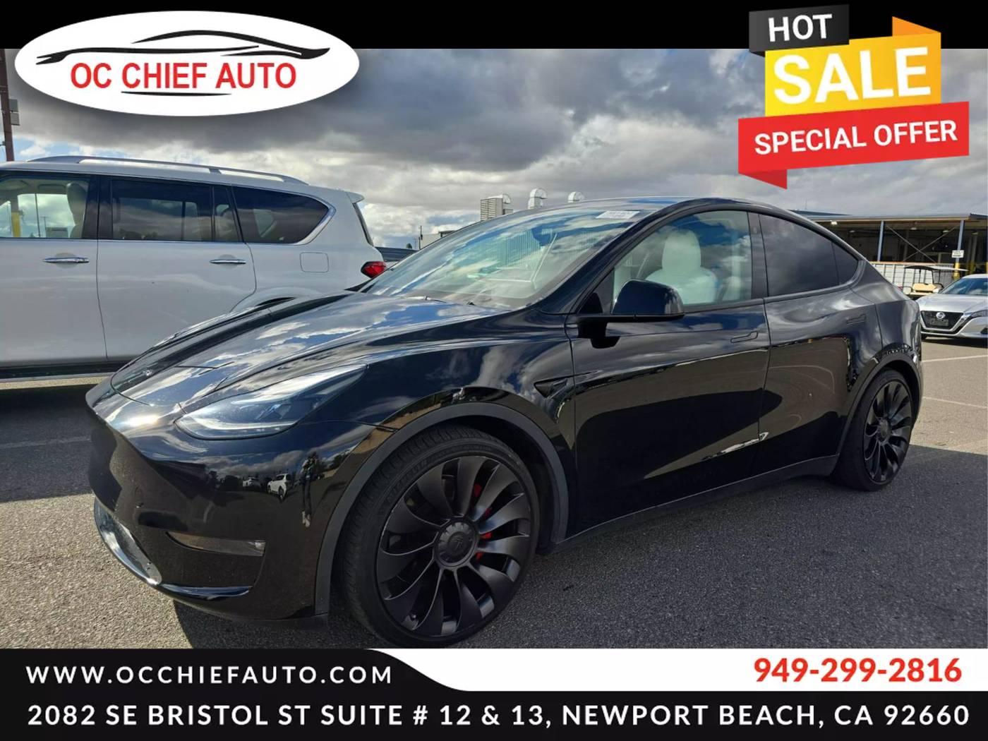 2022 Tesla Model Y Performance — SUV — 24,640 mi — Newport Beach, CA