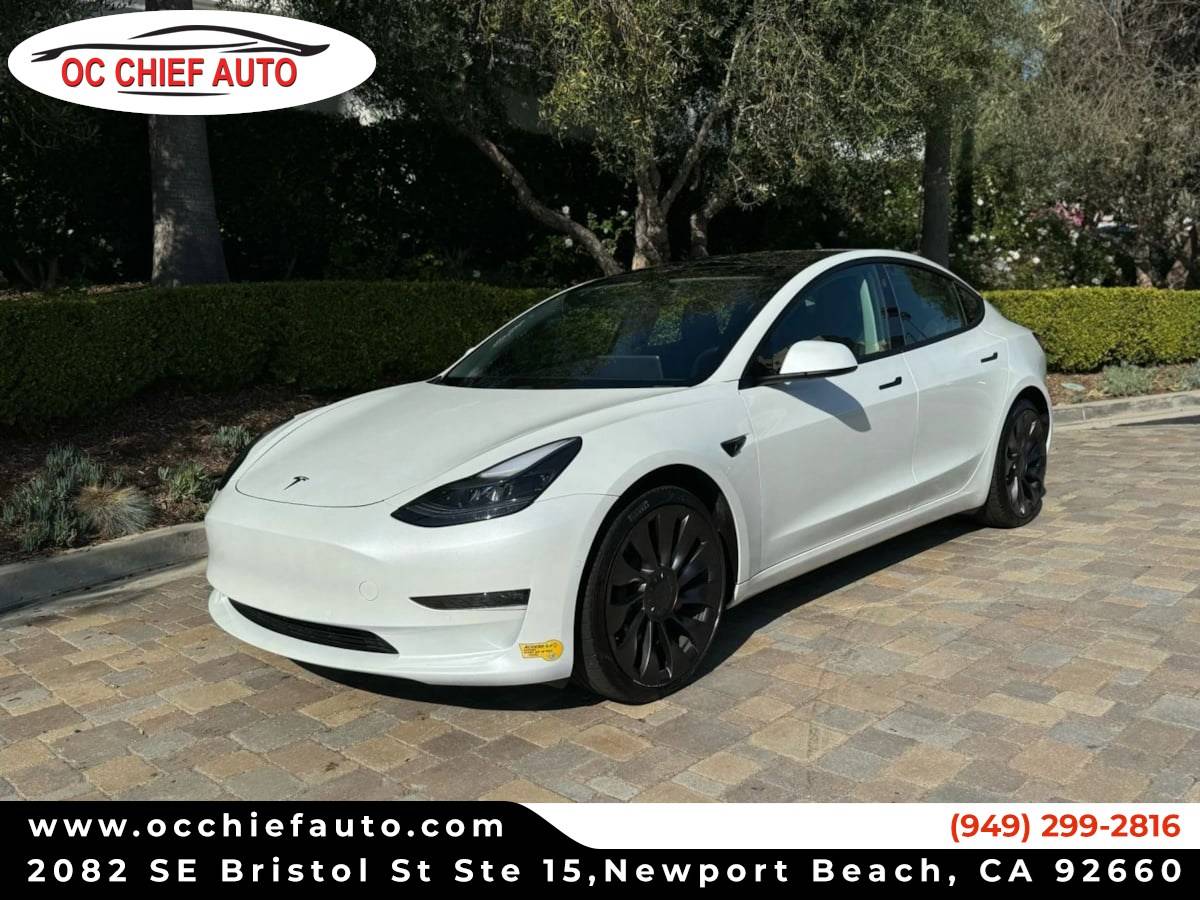 2022 Tesla Model 3 Performance — Sedan — 39,417 mi — Newport Beach, CA