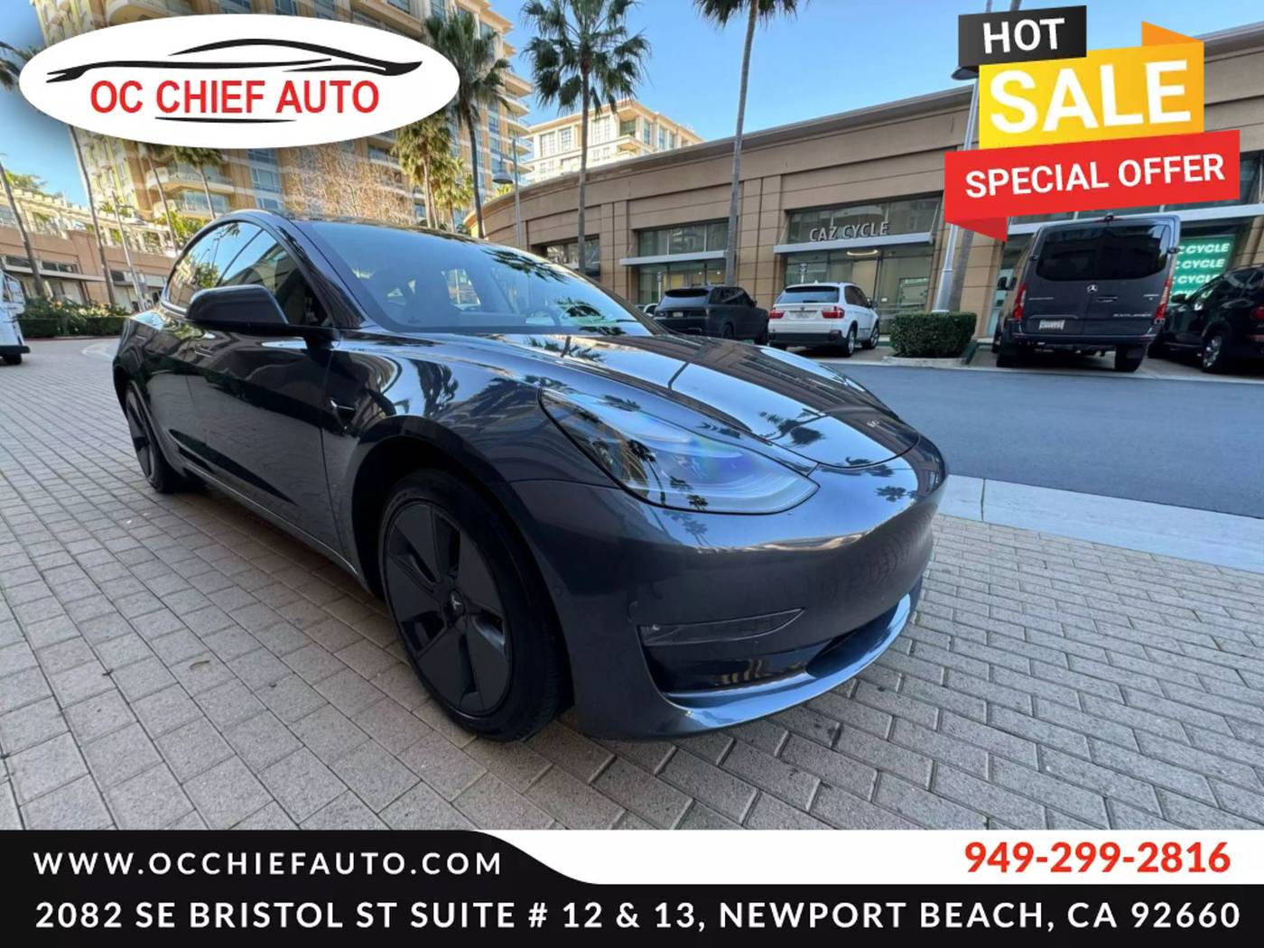 2022 Tesla Model 3 Long Range — Sedan — 29,451 mi — Newport Beach, CA