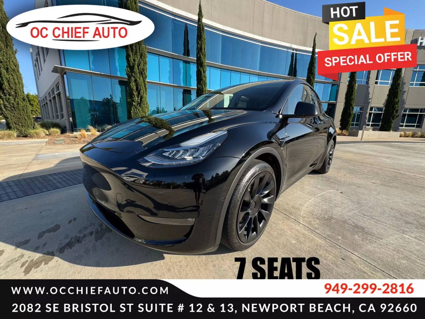 2022 Tesla Model Y Long Range — SUV — 40,786 mi — Newport Beach, CA