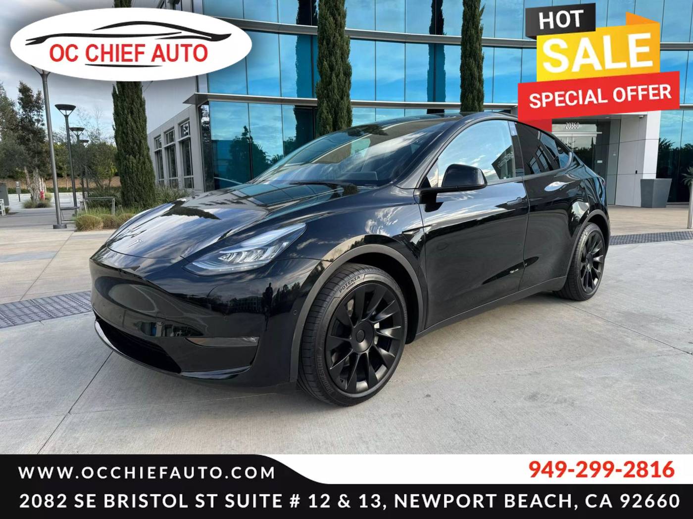 2022 Tesla Model Y Long Range — SUV — 26,216 mi — Newport Beach, CA