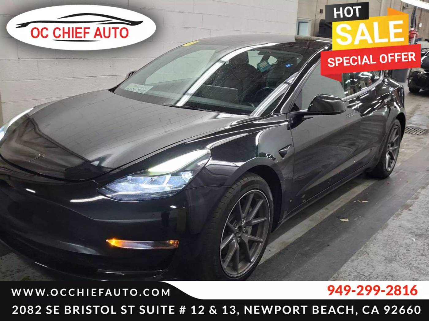 2022 Tesla Model 3 Long Range — Sedan — 33,882 mi — Newport Beach, CA