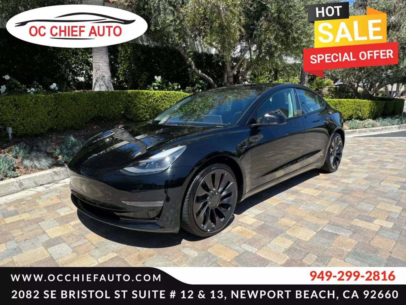 2022 Tesla Model 3 Performance — Sedan — 22,989 mi — Newport Beach, CA