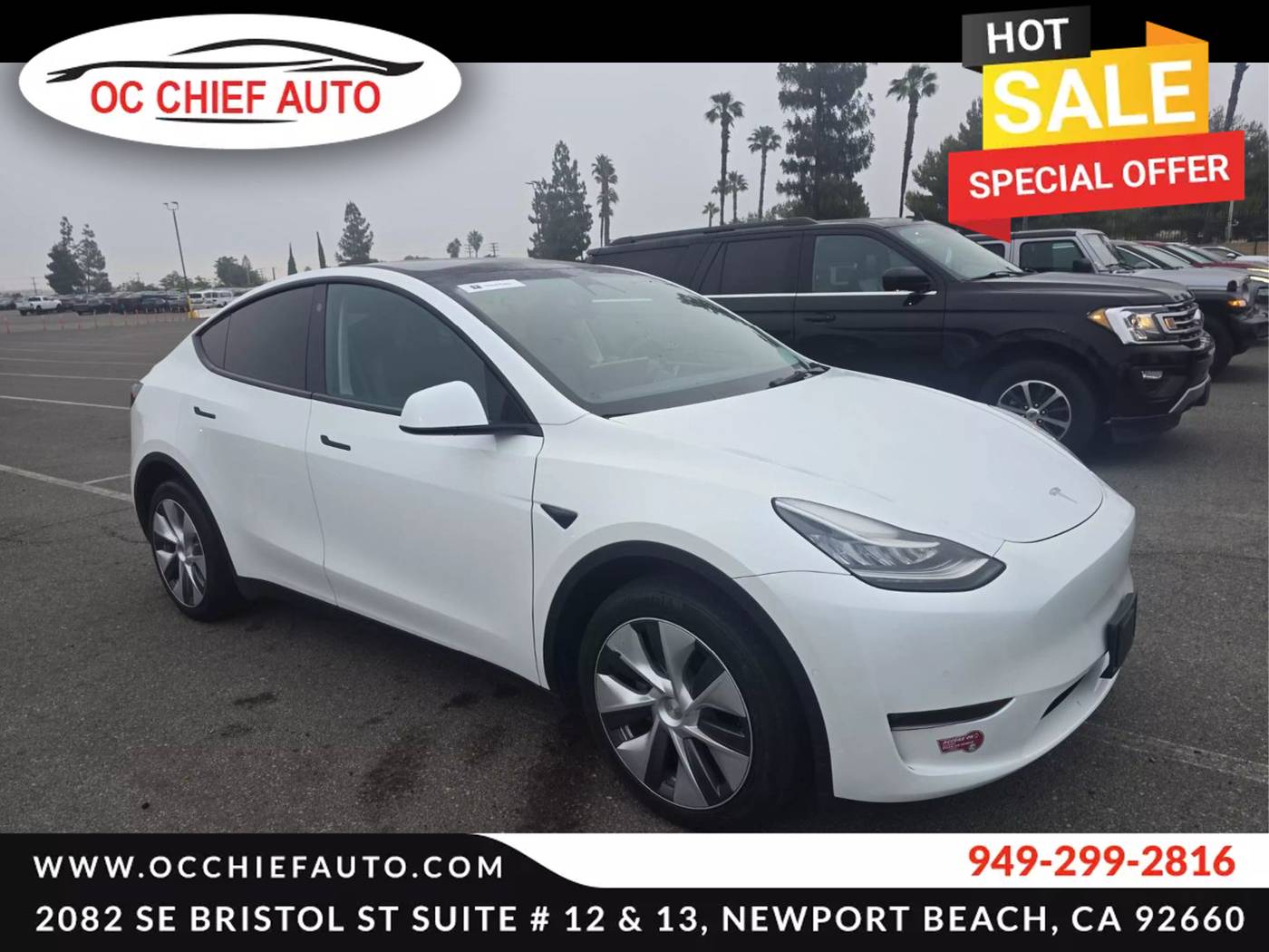 2022 Tesla Model Y Long Range — SUV — 13,928 mi — Newport Beach, CA