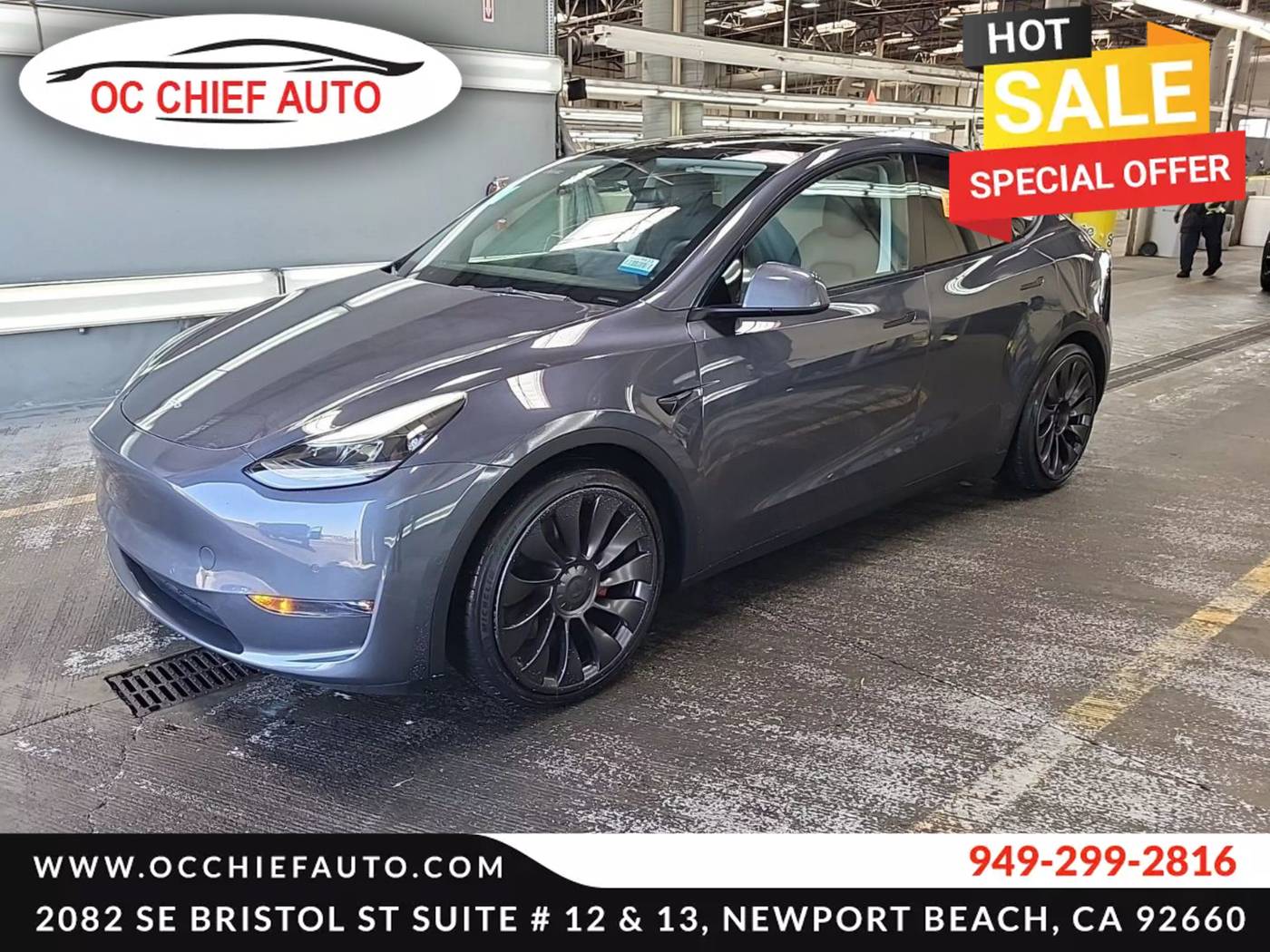 2022 Tesla Model Y Performance — SUV — 43,957 mi — Newport Beach, CA