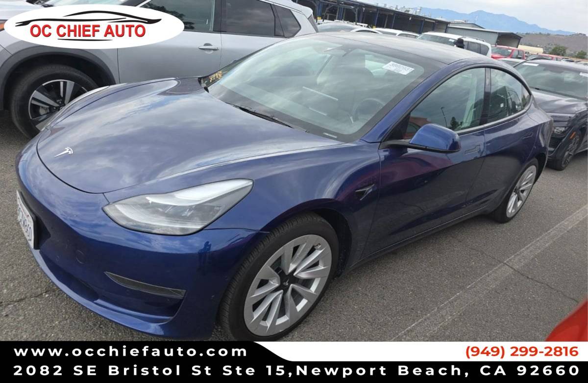 2022 Tesla Model 3 Standard Range Plus — Sedan — 21,551 mi — Newport Beach, CA