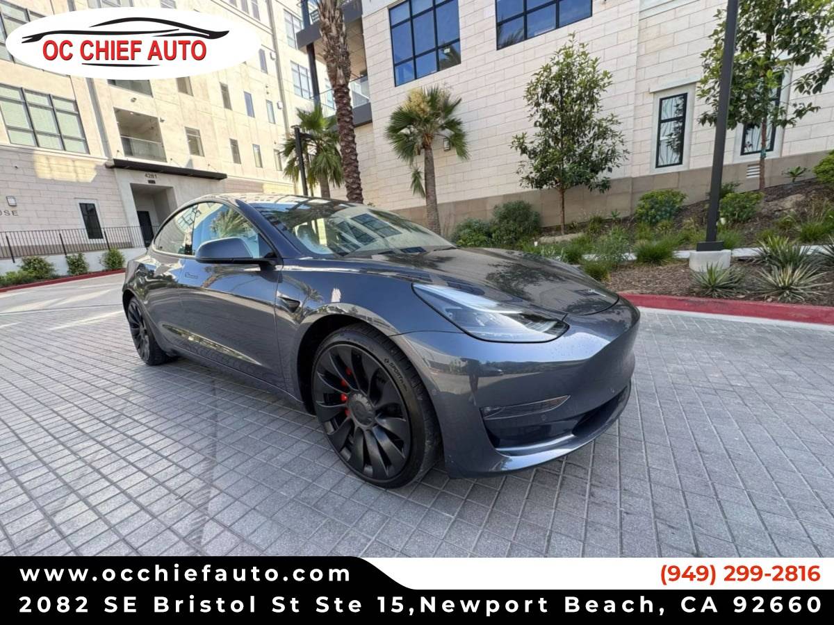 2022 Tesla Model 3 Performance — Sedan — 37,720 mi — Newport Beach, CA