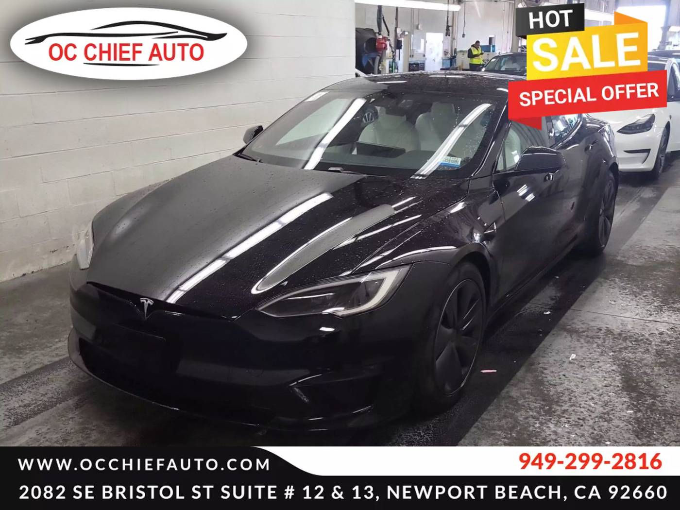 2022 Tesla Model S Long Range — Hatchback — 13,934 mi — Newport Beach, CA