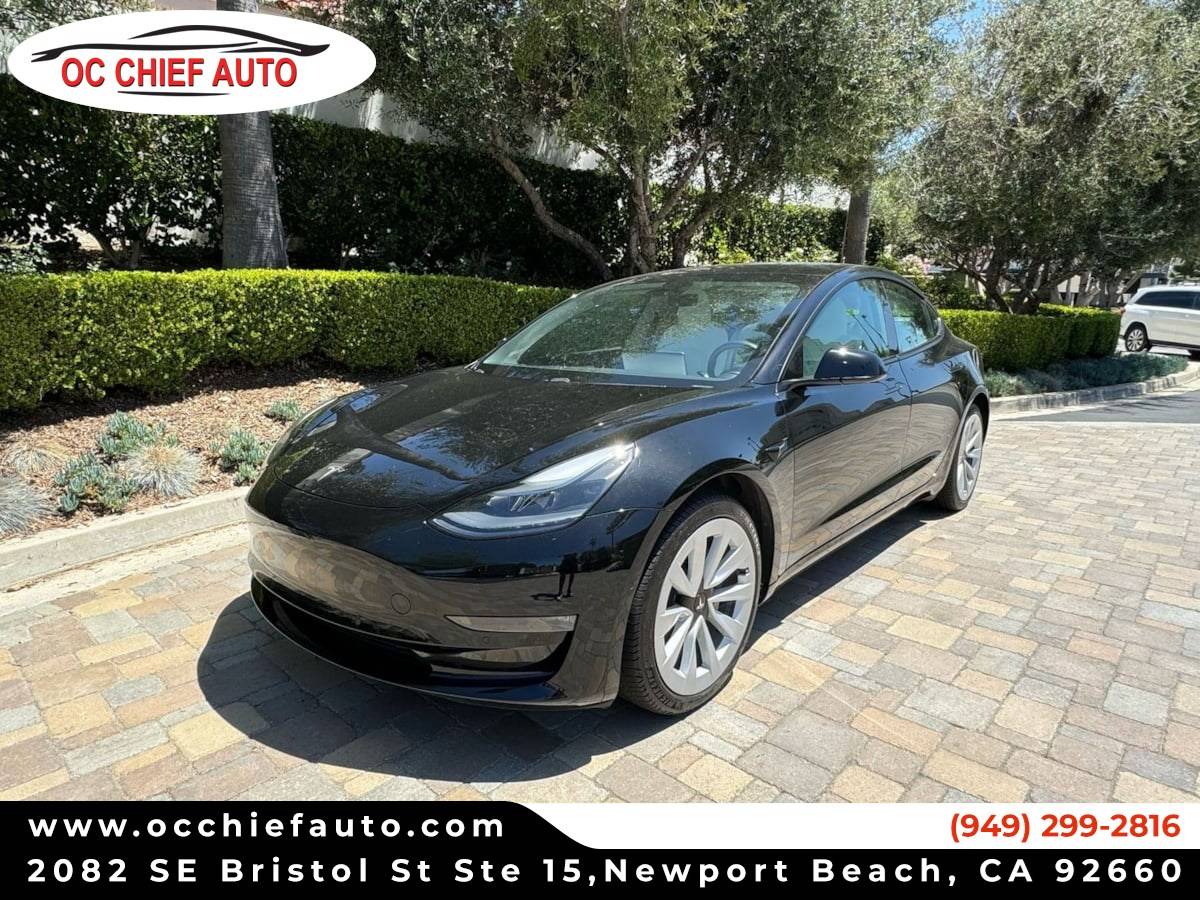 2022 Tesla Model 3 Long Range — Sedan — 45,668 mi — Newport Beach, CA