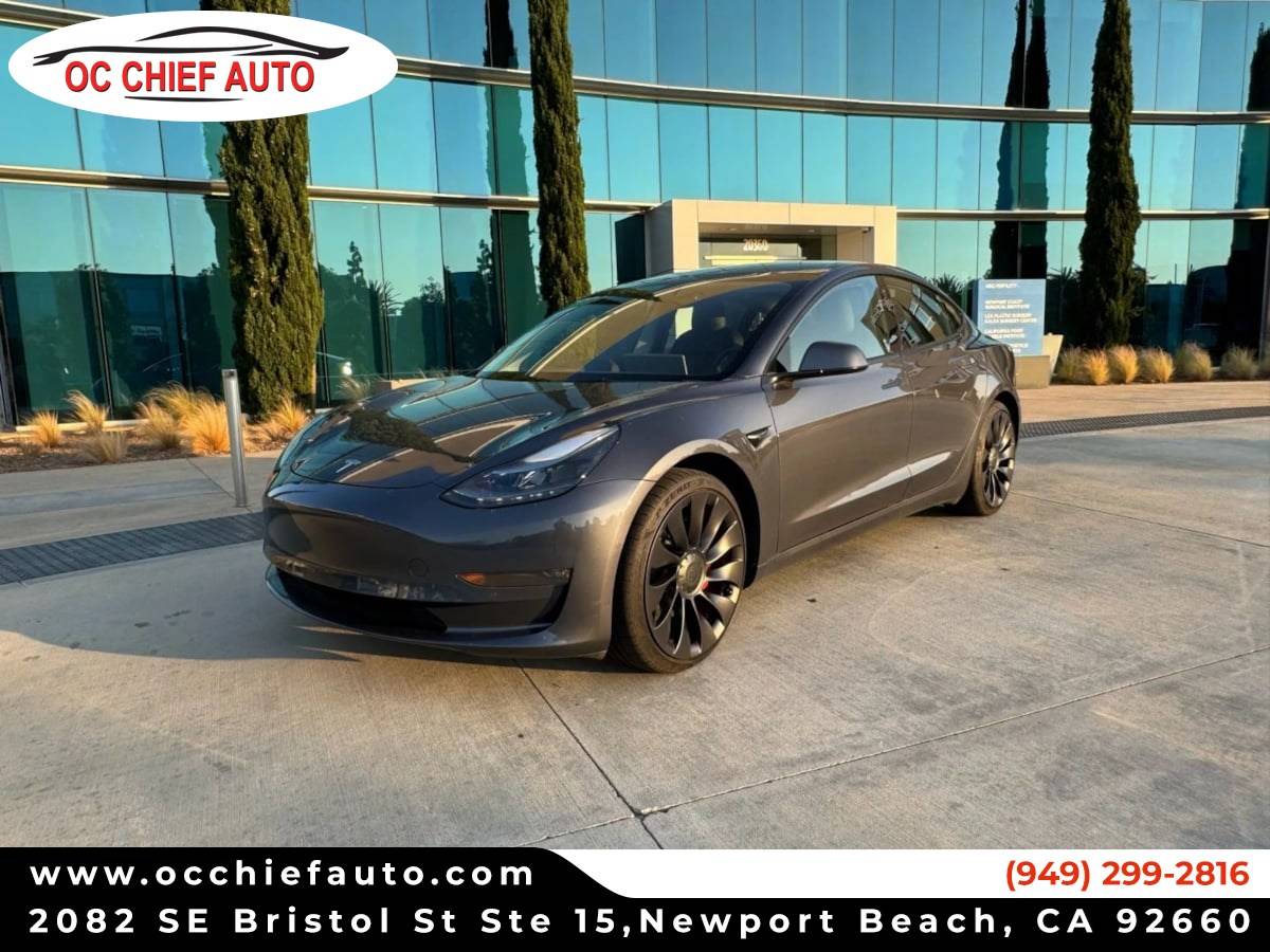 2022 Tesla Model 3 Performance — Sedan — 35,650 mi — Newport Beach, CA