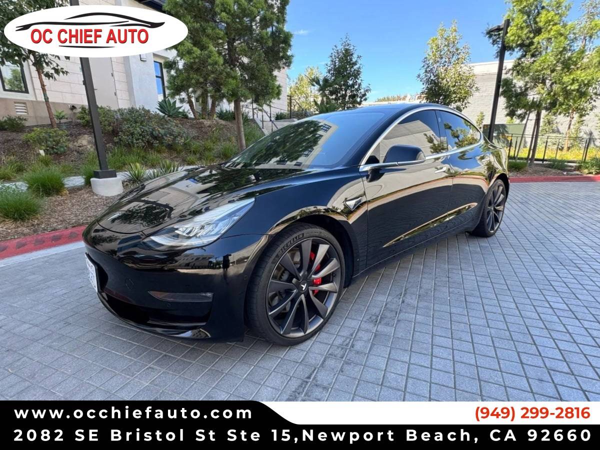 2020 Tesla Model 3 Performance — Sedan — 55,048 mi — Newport Beach, CA