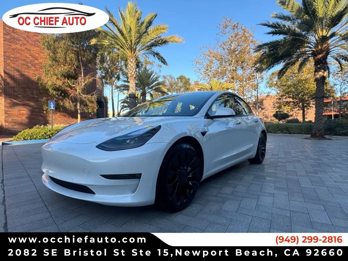 2022 Tesla Model 3 Performance — Sedan — 22,015 mi — Newport Beach, CA