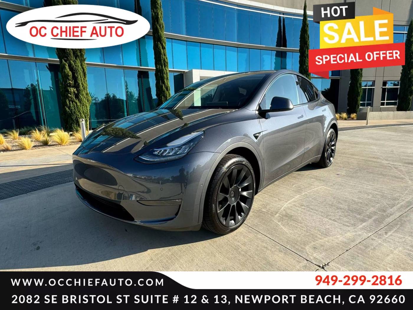 2022 Tesla Model Y Long Range — SUV — 29,786 mi — Newport Beach, CA