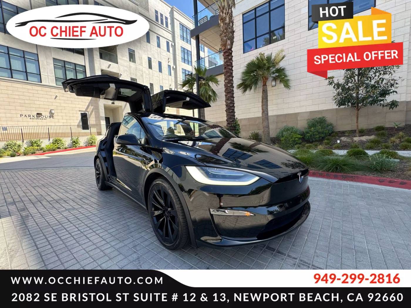 2022 Tesla Model X AWD — SUV — 35,147 mi — Newport Beach, CA