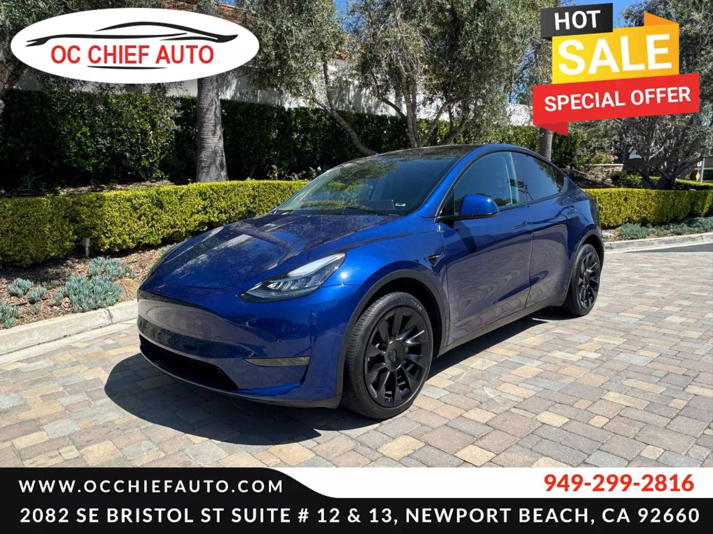 2022 Tesla Model Y Long Range — SUV — 13,307 mi — Newport Beach, CA
