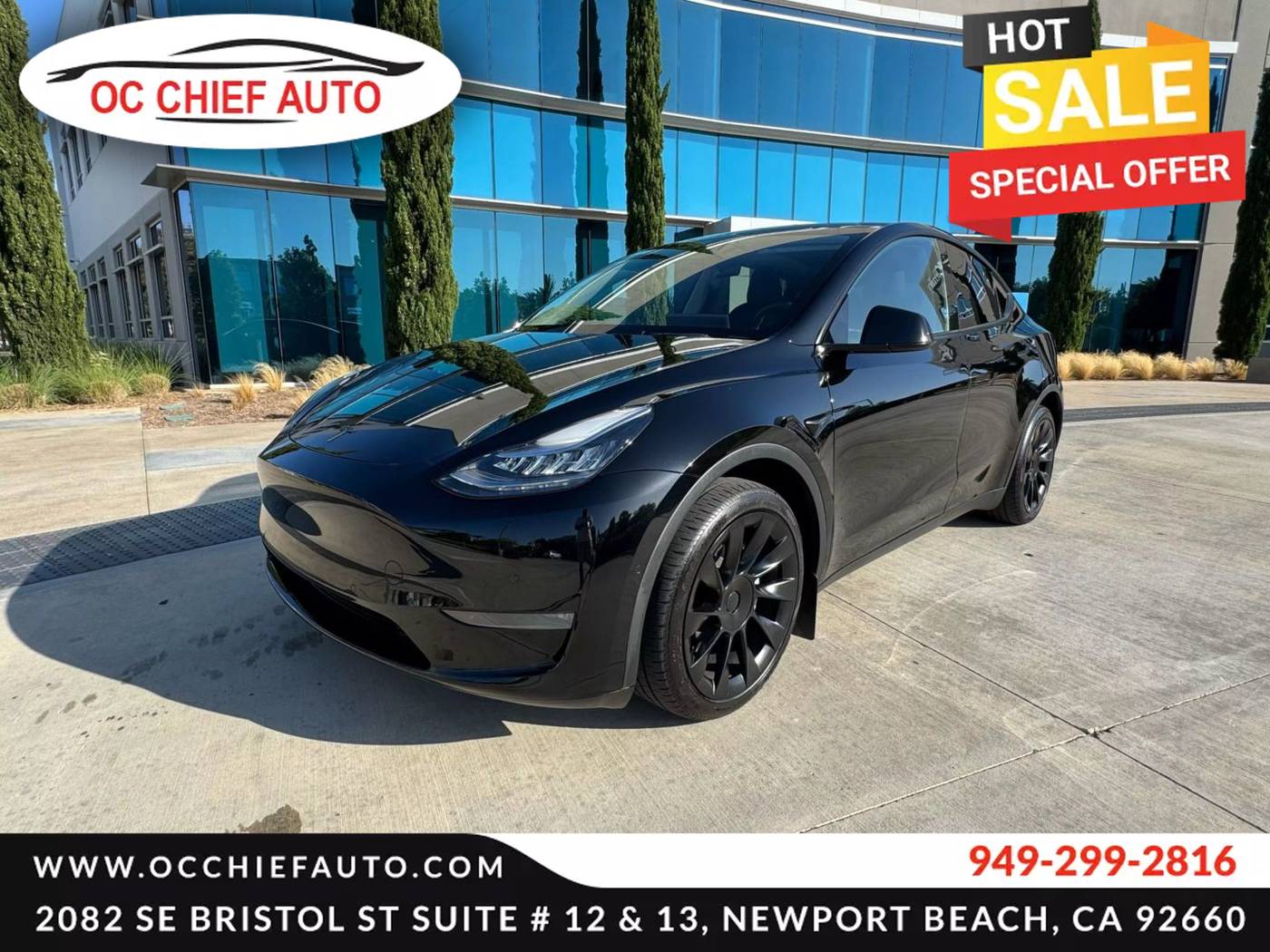 2021 Tesla Model Y Long Range — SUV — 43,907 mi — Newport Beach, CA