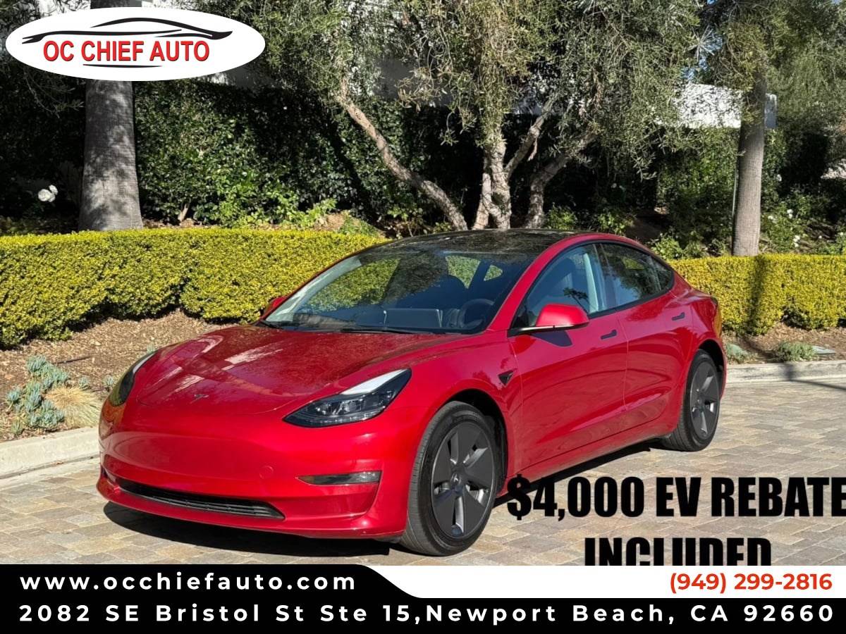 2022 Tesla Model 3 Standard Range Plus — Sedan — 44,871 mi — Newport Beach, CA
