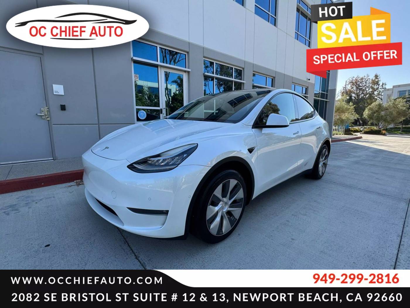 2022 Tesla Model Y Long Range — SUV — 29,518 mi — Newport Beach, CA