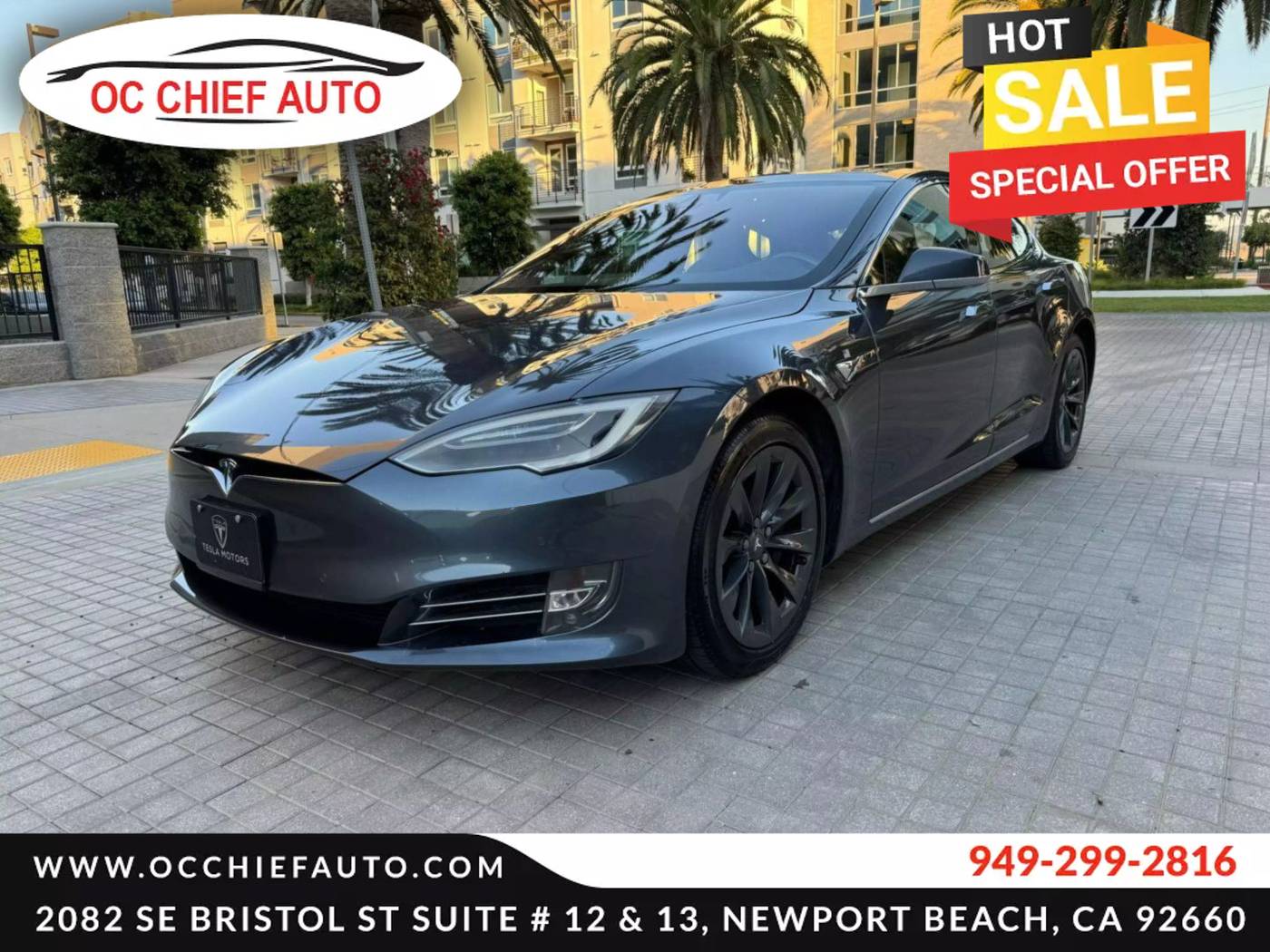 2019 Tesla Model S Long Range — Hatchback — 37,254 mi — Newport Beach, CA
