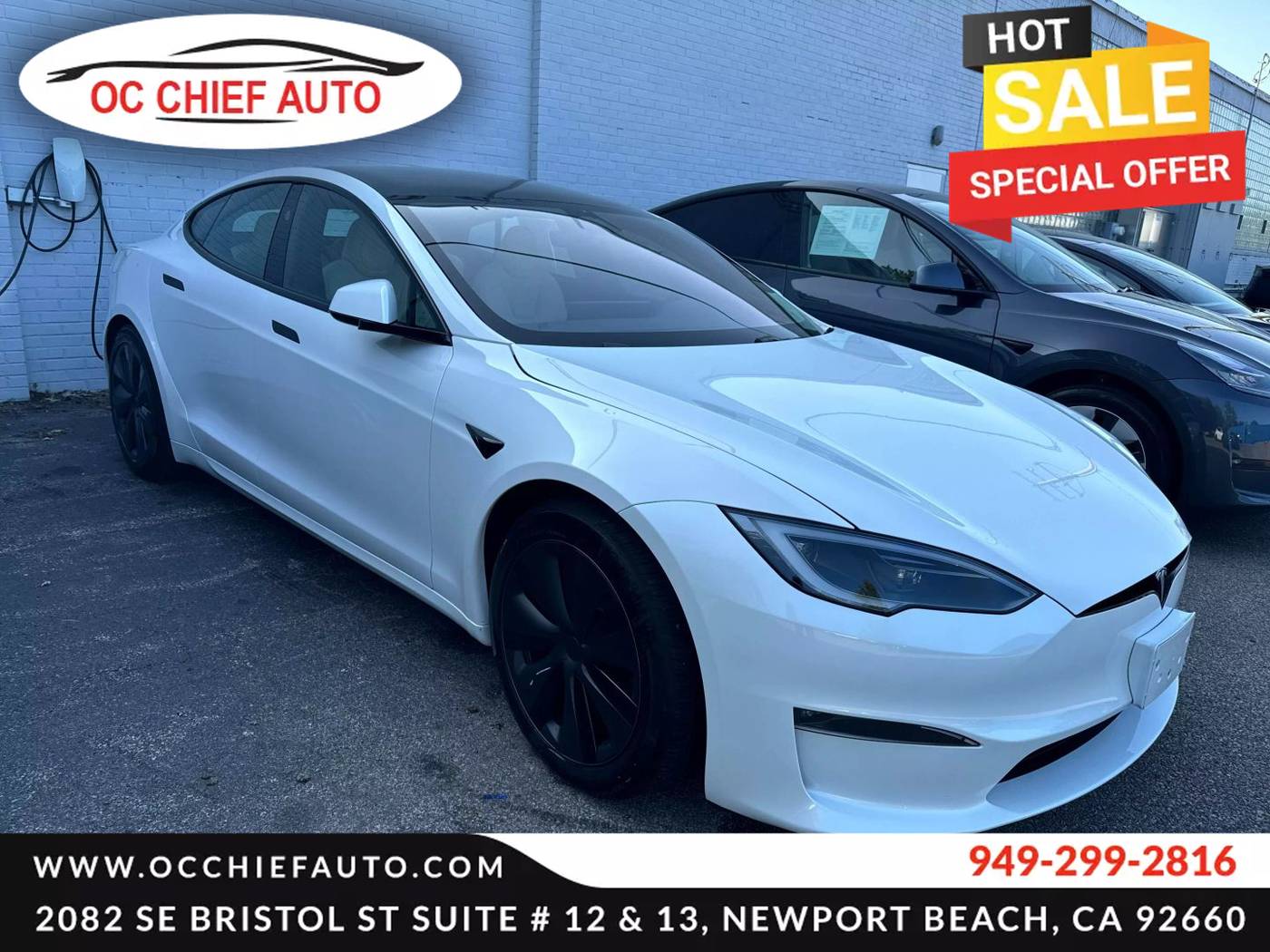 2022 Tesla Model S Long Range — Hatchback — 19,980 mi — Newport Beach, CA