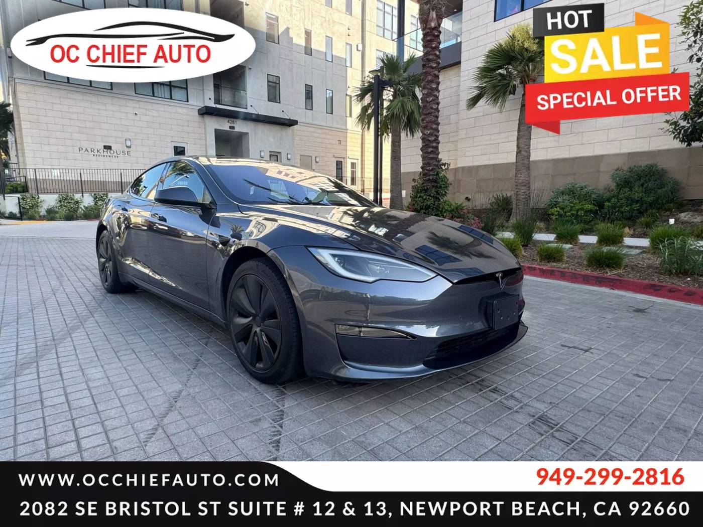 2022 Tesla Model S Long Range — Hatchback — 31,637 mi — Newport Beach, CA
