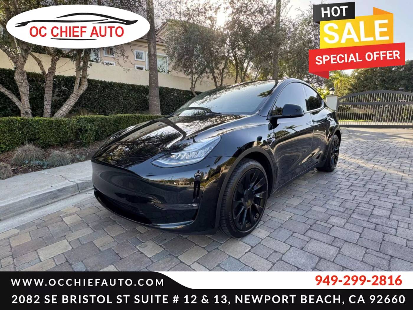 2022 Tesla Model Y Long Range — SUV — 36,461 mi — Newport Beach, CA
