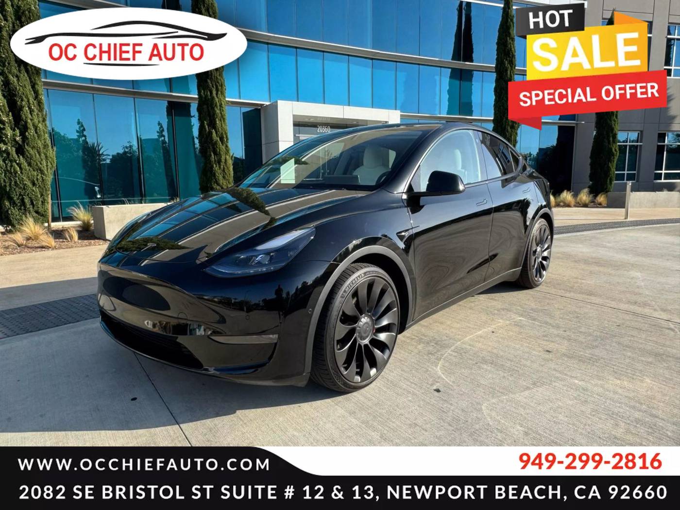 2022 Tesla Model Y Performance — SUV — 24,925 mi — Newport Beach, CA