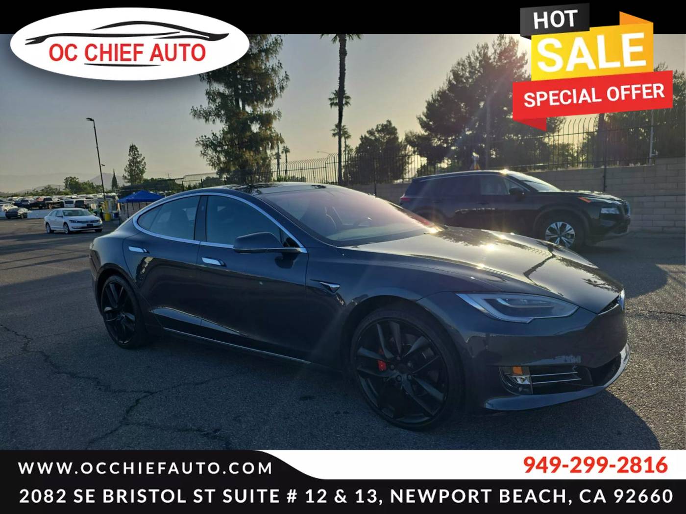 2018 Tesla Model S P100D — Hatchback — 49,103 mi — Newport Beach, CA