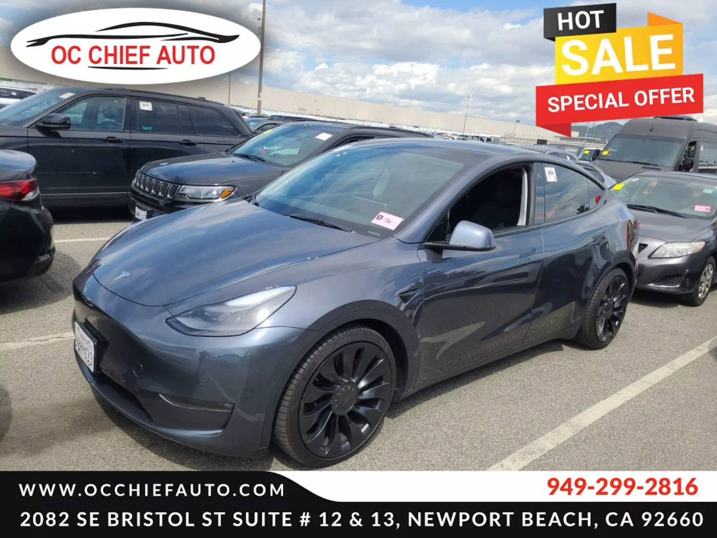 2022 Tesla Model Y Performance — SUV — 18,247 mi — Newport Beach, CA