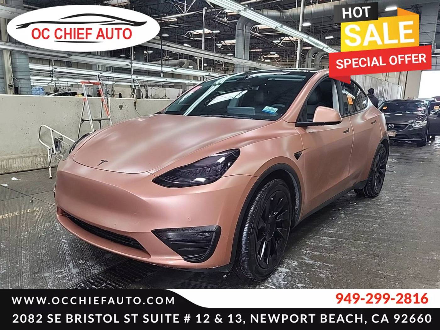 2022 Tesla Model Y Long Range — SUV — 38,539 mi — Newport Beach, CA